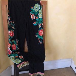 Rayon pull on pants